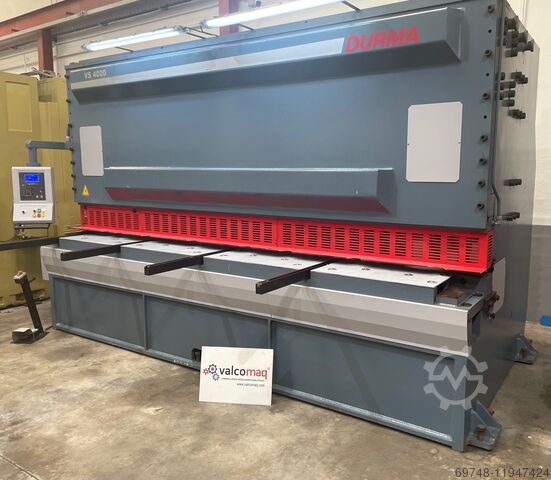 Гидравлические вертикальные отрезные ножницы VS4020 DURMA VS 4020