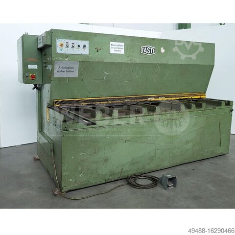 Гидравлические гильотинные ножницы Fasti 509 TCHE 25-8