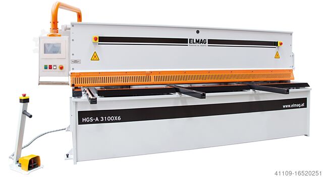 Гильотинные ножницы ELMAG HGS-A 3100x6mm