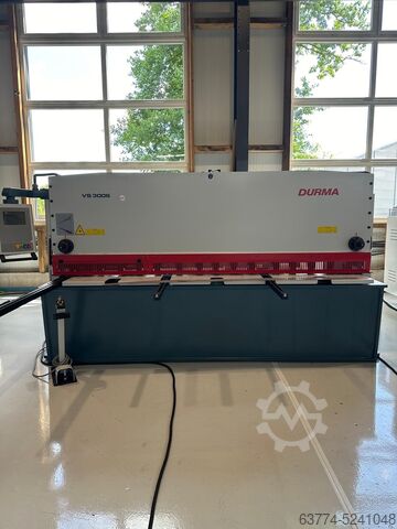 Направляемые гильотинные ножницы с пневмоприводом. BH DURMA VS 3006 Kulissengeführt