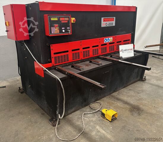 гидравлические гильотинные ножницы Nargesa Cizalla Hidraulica 2mts x 6 mm