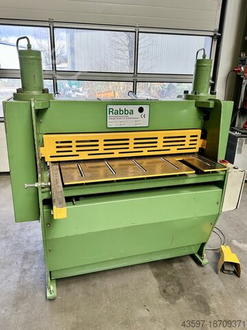 Гильотинные ножницы Rabba HS 6/1000