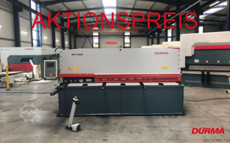 Ножницы листовые гидравлические Durma SBT 3006