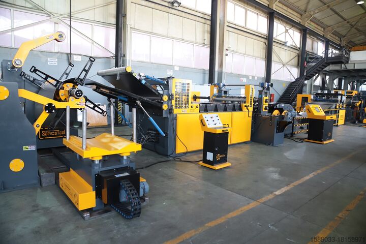 Линия продольной резки рулонов Servosteel Machinery 