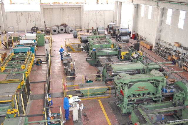 линия продольной и поперечной резки OCEVI CTL and slitting line 2000x10mm x30t