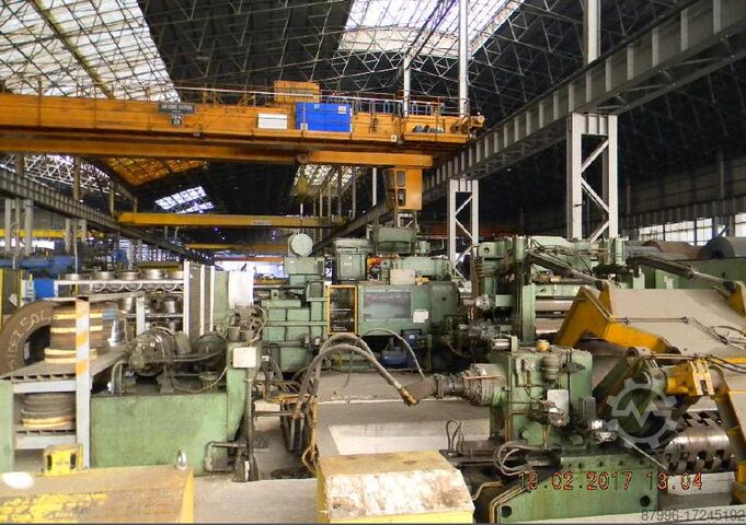 линия продольной и поперечной резки SALICO slitting line 1250x13mm x25t (A3797)