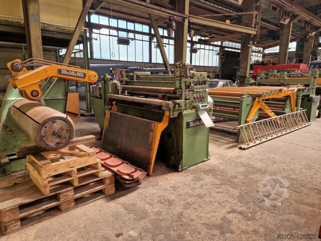 Линия продольной резки 1 500 x 3 мм / 5 тонн MARIANI 