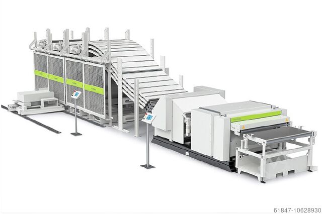 Полностью автоматическая многоручьевая установка до 8 Т CIDAN Forstner 1524 x 1,5 mm bei 400 N/mm²