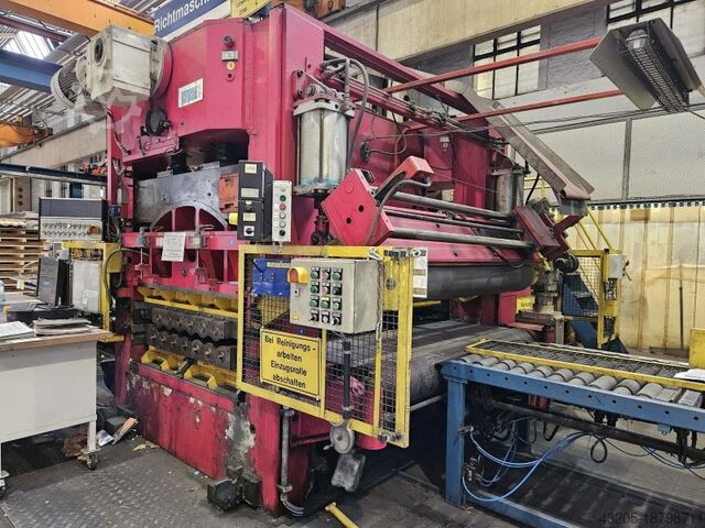 Машина для правки полос 2000 x 6 - 15 мм UNGERER 