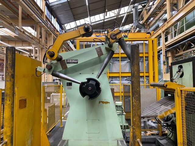 Система разгрузки/вытяжки/подачи 13 тонн ARKU 
