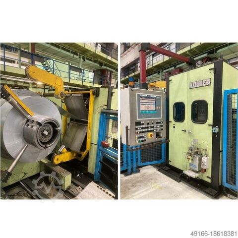 Система ленточных конвейеров KOHLER / WEINGARTEN 50.650/9-7500.1 / WEP 65