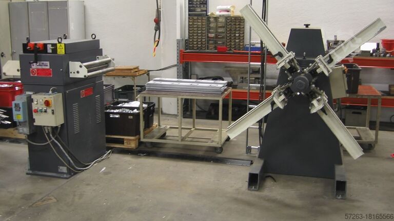 подача, линия выпрямления + разматыватель CAMU RSC 500/7