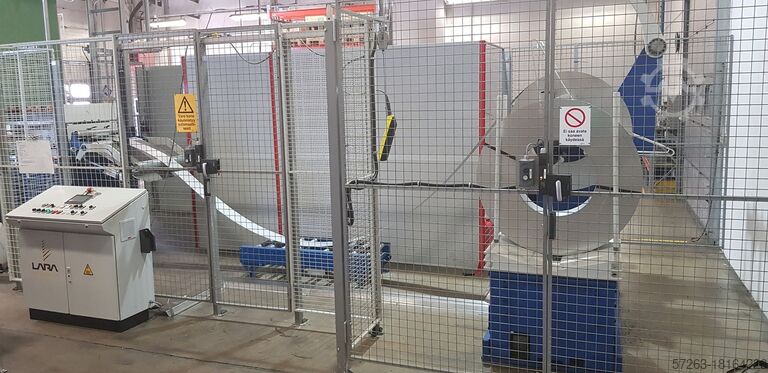 подача, линия выпрямления + разматыватель LARA DEMAE-300/86/600