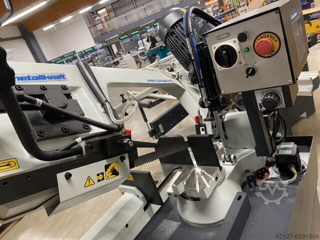 Гидравлическая ленточная пила по металлу с поворотной рамой METALLKRAFT BMBS 220 x 250 H-G - sofort verfügbar -