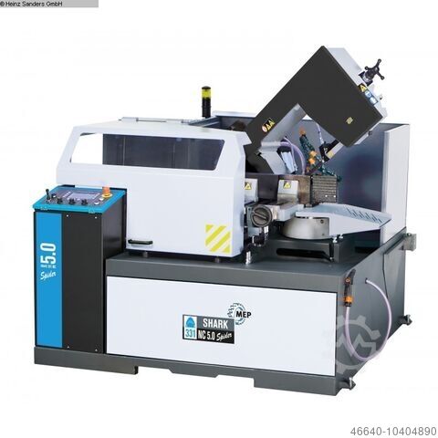 Ленточные пилы горизонтальные - полуавтоматические - диапазон резания круглый 301-349 мм MEP SHARK 331-1 NC 5.0 SPIDER