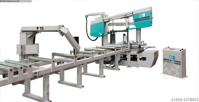 Ленточнопильный станок - автоматический - горизонтальный BERG & SCHMID K-tech 800 H