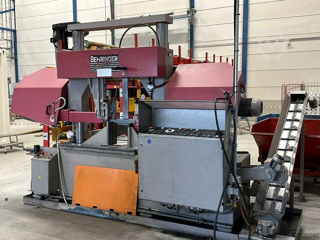 Автоматическая ленточная пила 530 x 530 мм BEHRINGER HBP 530 A