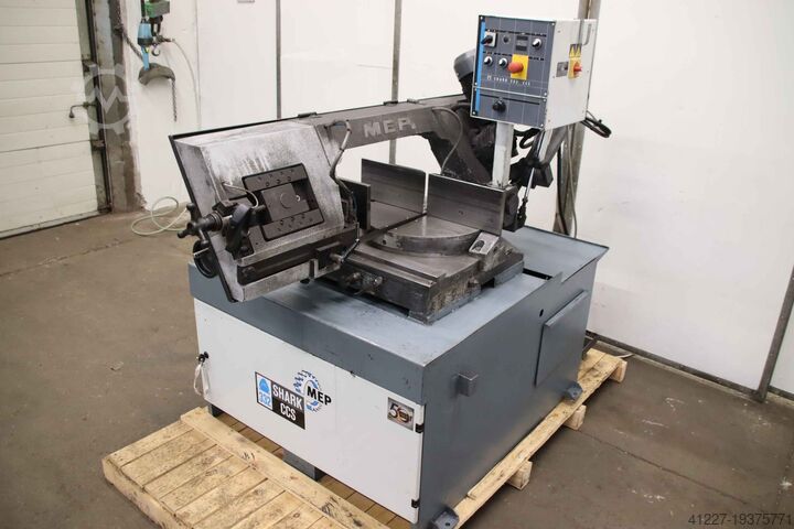 Ленточная пила по металлу, поворотная 60°/45° MEP Shark 332 CCS