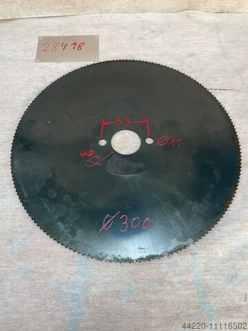 Диск для циркулярной пилы 28418 Lochkreismitnehmerbohrung 63 mm Durchmesser 300 mm