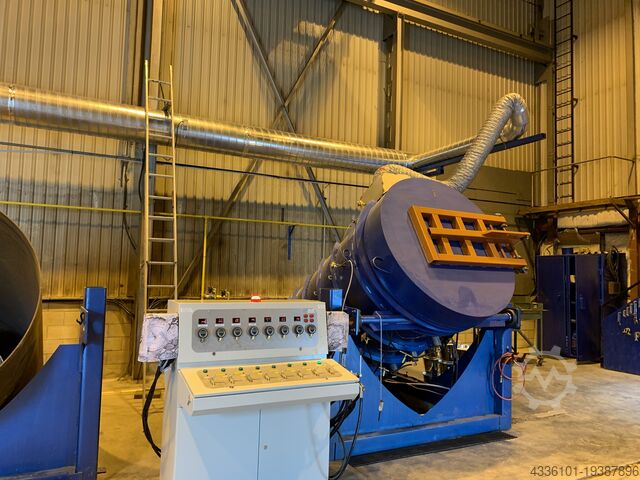 Вращательная трубчатая печь  