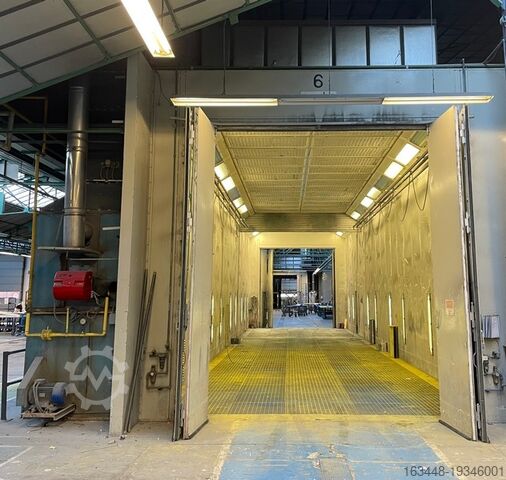 окрасочно-сушильное оборудование для автобусов и сушильная печь Hilde Brand 