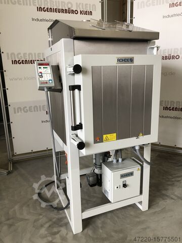 Закалочная печь 1300°C с вытяжкой ROHDE LS 60/13 mit Bentrup Regler