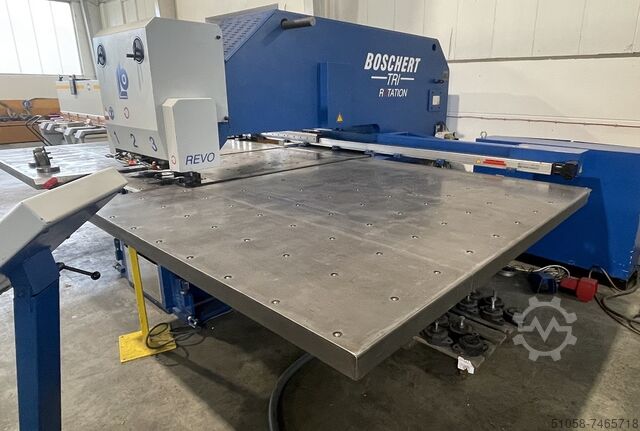 Пробивной зачистной станок с ЧПУ Boschert TRI 1500 CNC Z Rota-Revo