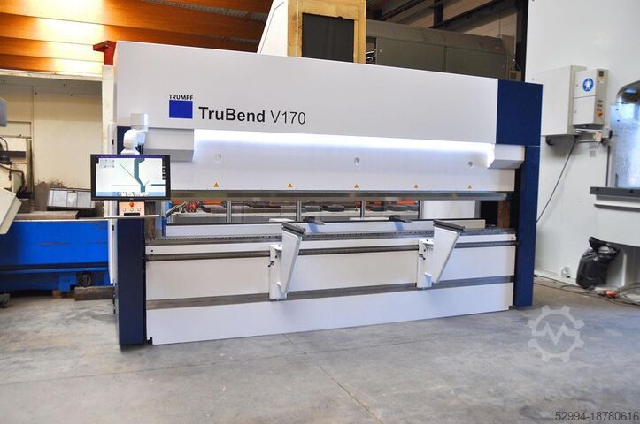 Гидравлические листогибочные прессы Trumpf trumabend 170 ton x 4100 mm CNC