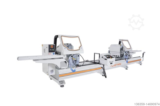 Автоматическая резка двойных углов алюминия и пвх PLASTMAK PVC ALÜMİNYUM İŞLEME MAKİNALARI SÇ 4000 S PLUS