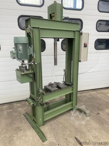 Гидравлический пресс для мастерских, протяжной пресс, протяжной пресс для шпоночных пазов, для протя Eigenbau MaVo 5t-20