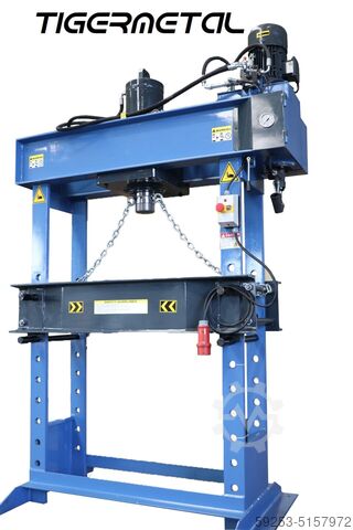 Пресс гидравлический 100 т Tigermetal Hydraulische Werkstattpresse 100 Tonnen