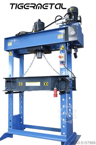 Мастерская печати Tigermetal Hydraulische Werkstattpresse 60 Tonnen
