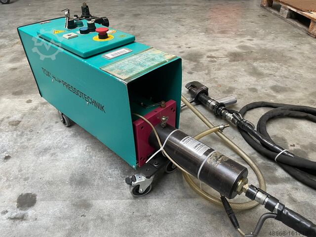 Усилитель давления с ручными щипцами Пресс Tox Pressotechnik CMH 3.45.6.1.10