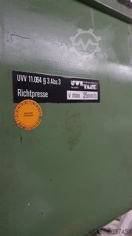 1-колоночный правильный пресс FRITZ MUELLER CR 40.1.11