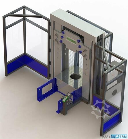 Выпрямительный пресс Hidrobrasil 200 Tonnen Richtpresse Wellenrichtpresse