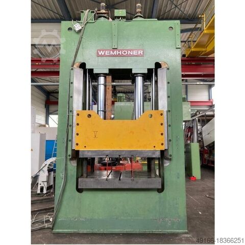 Двухколонный пресс - гидравлический WEMHOENER 300K 300 SO (UVV)