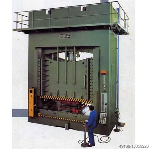 Двухколонный волочильный пресс - Гидравлический HYDRAP HPDZB 400 (UVV)