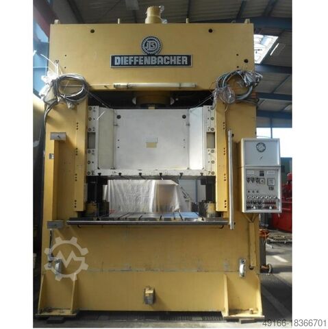 Двухколонный пресс - гидравлический DIEFFENBACHER PD 500 (UVV)