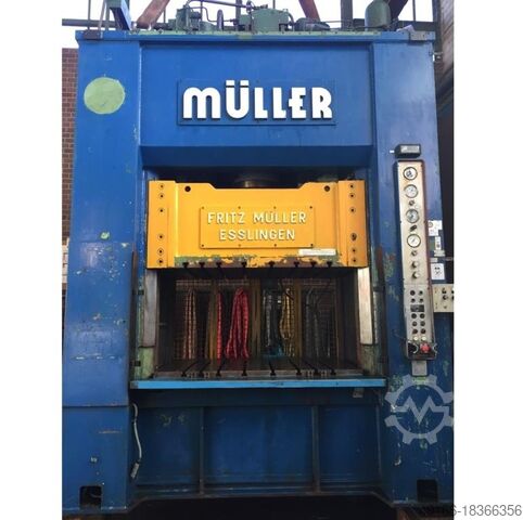 Двухколонный волочильный пресс - Гидравлический MUELLER KEZ 160-16/6.1.1 (UVV)