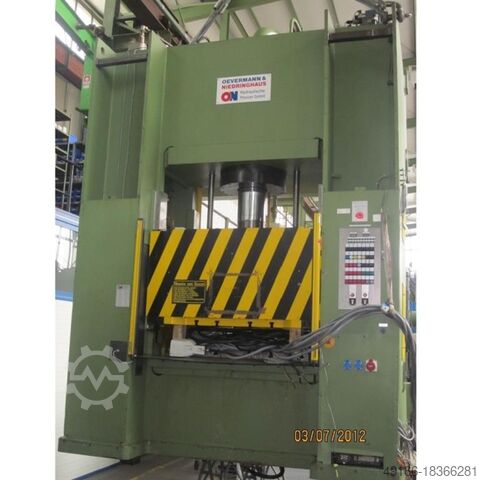 Двухколонный волочильный пресс - Гидравлический OEVERMANN & NIEDRINGHAUS DPS 160 (CE)