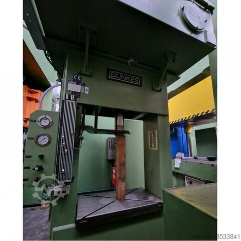 Двухколонный пресс - гидравлический DUNKES HS 2-63