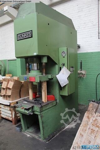Одноколонный пресс - гидравлический DUNKES HZ 100
