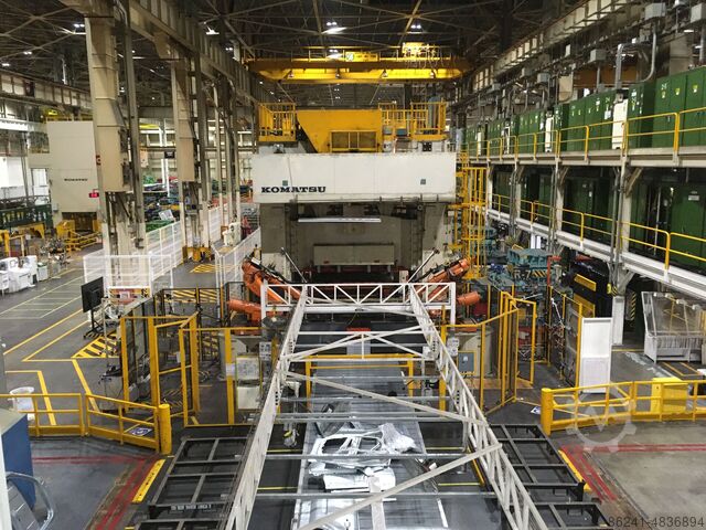 1600 тонн Пресс для штамповки класса А KOKMATSU L4D1000+600-MB