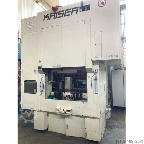 Автоматический вырубной пресс с двойной колонной KAISER KSTU 1000-11 D