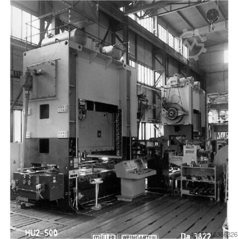 Двойное вертикальное положение - кривошипный пресс WEINGARTEN HU 2-500