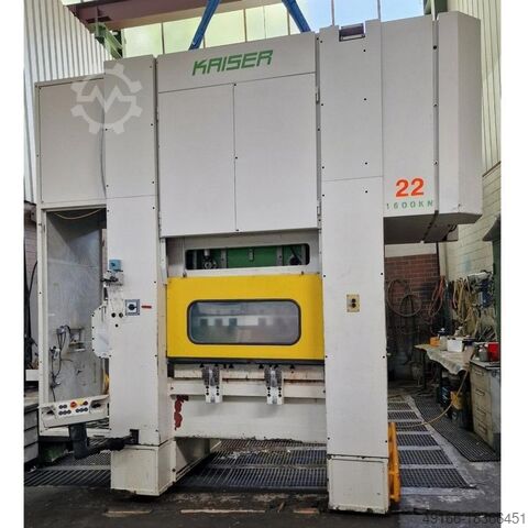 Автоматический вырубной пресс с двойной колонной KAISER KSTU 1600 – 12,5-3PSR (CE)