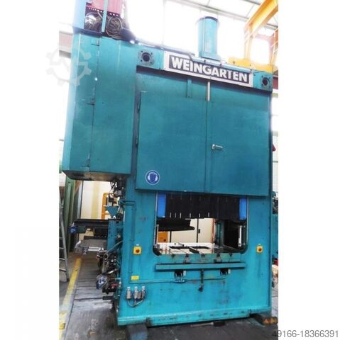 Автоматический вырубной пресс с двойной колонной WEINGARTEN HU 2-200.12