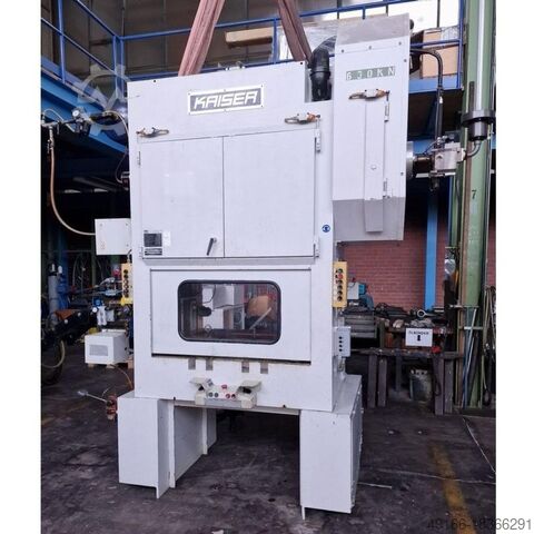 Автоматический вырубной пресс с двойной колонной KAISER KSTU 630