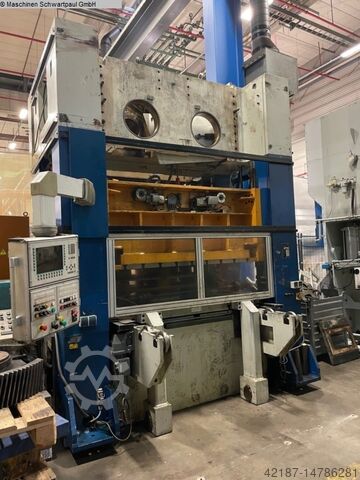 Автоматический вырубной пресс с двойной колонной HELMERDING KDH315/2100/2