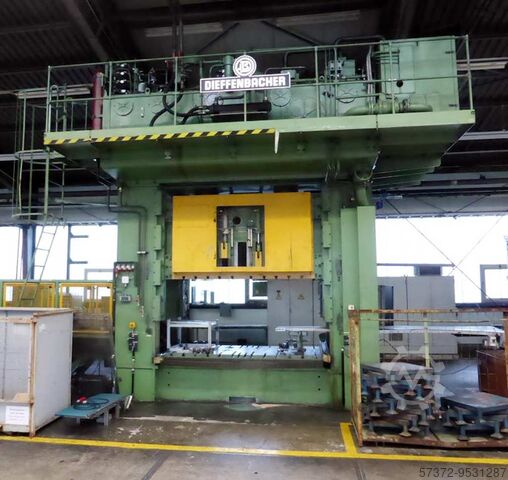 Двухколонный гидравлический пресс Dieffenbacher DT II 320/120 SH/Z